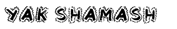 Yak Shamash font preview